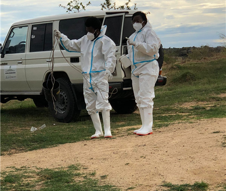 Antena Epidemiológica da Huíla participa na Vigilância da Pólio